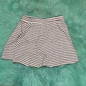 Stripped circle skirt